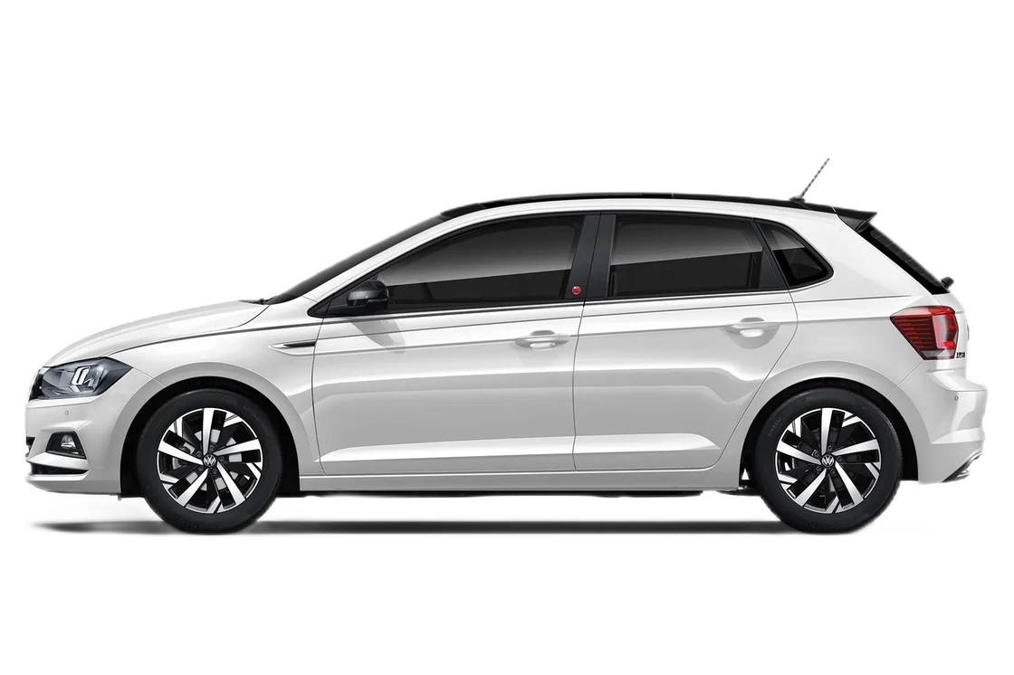 1.5L de gasolina para adultos Volkswagen Polo Car com uma velocidade máxima de 185km/h