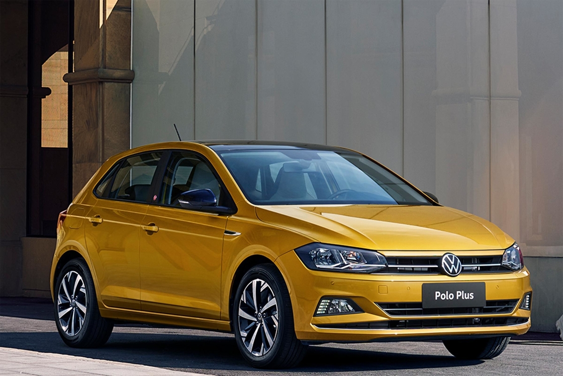 1.5L de gasolina para adultos Volkswagen Polo Car com uma velocidade máxima de 185km/h