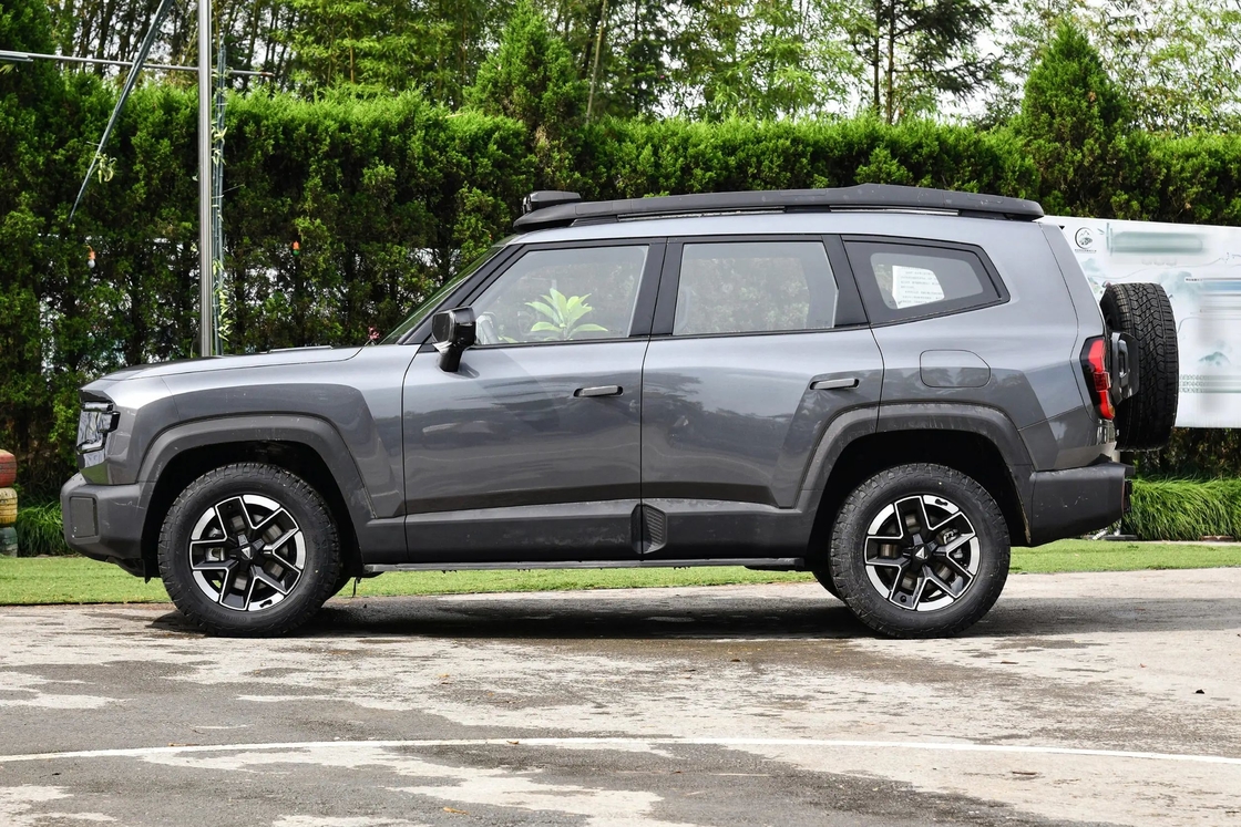 Carro Elétrico Changan DeepBlue Shenlan G318 4-Wheel Suv Elétrico híbrido combustível 4WD Off-road