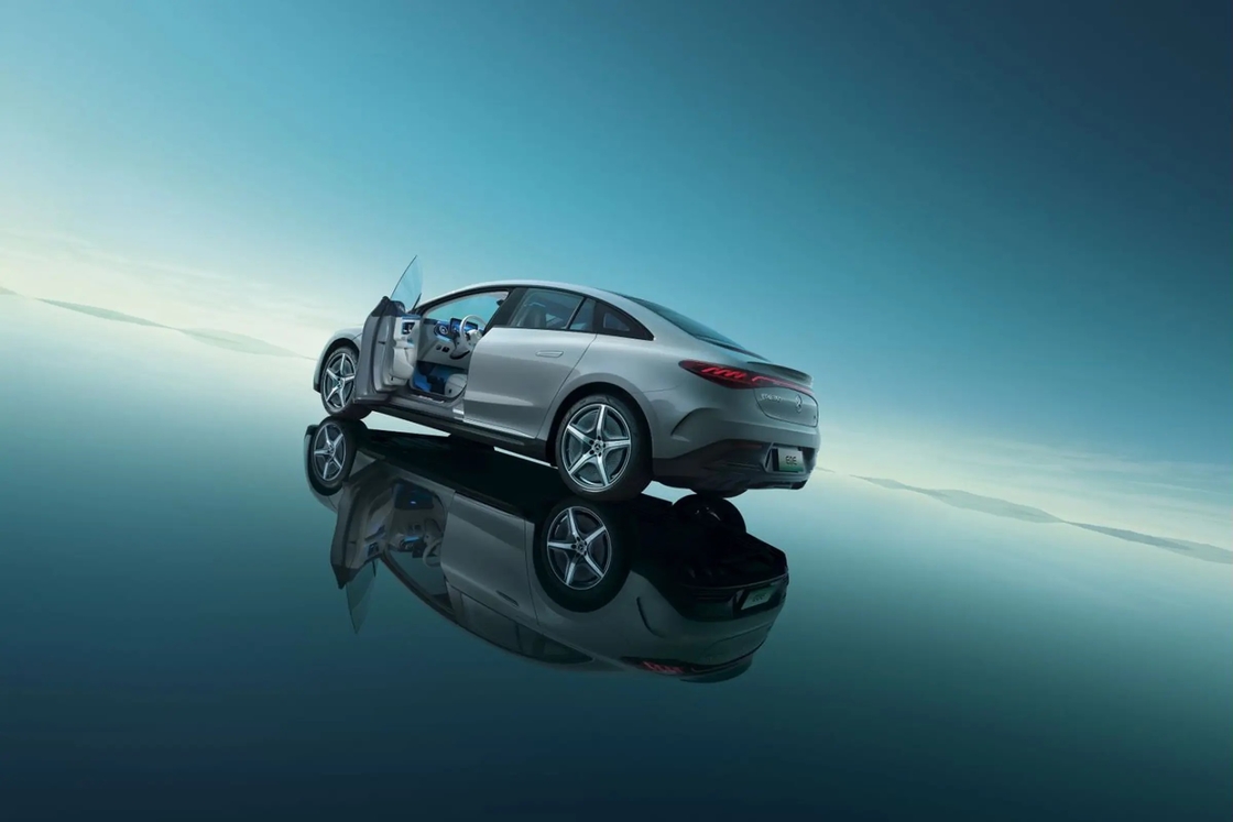 EQE 350 Mercedes Benz Veículo Elétrico 5 lugares Carro Elétrico de Alto Desempenho 180km/h
