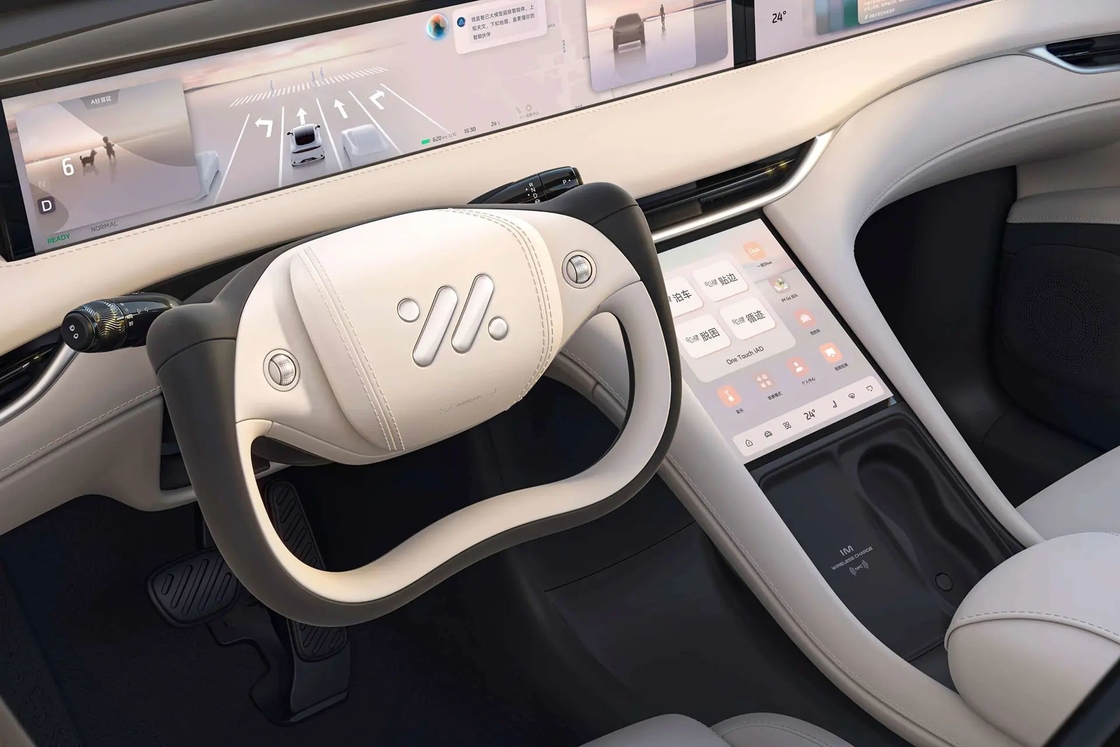 Zhiji LS62023 Max Ultra-Long Range Edition IM Carro Elétrico para SUV Médio e Grande com 760 km de alcance elétrico puro