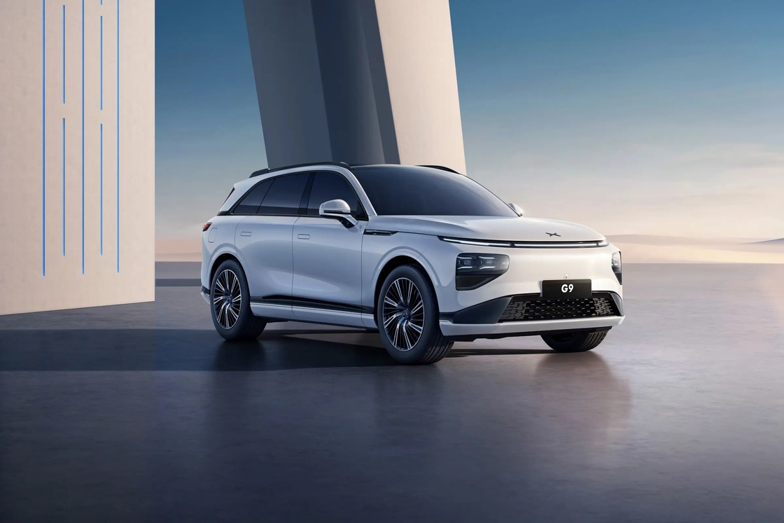 Médio a grande Xiaopeng carro elétrico 5 portas 5 lugares Xpeng G9 SUV elétrico puro