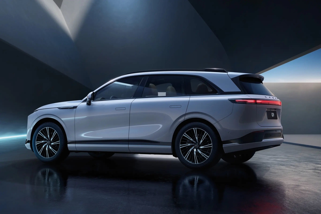 Médio a grande Xiaopeng carro elétrico 5 portas 5 lugares Xpeng G9 SUV elétrico puro
