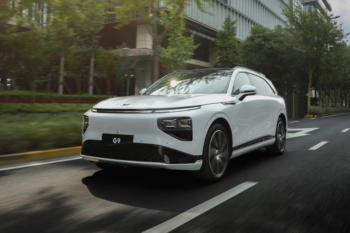 Médio a grande Xiaopeng carro elétrico 5 portas 5 lugares Xpeng G9 SUV elétrico puro