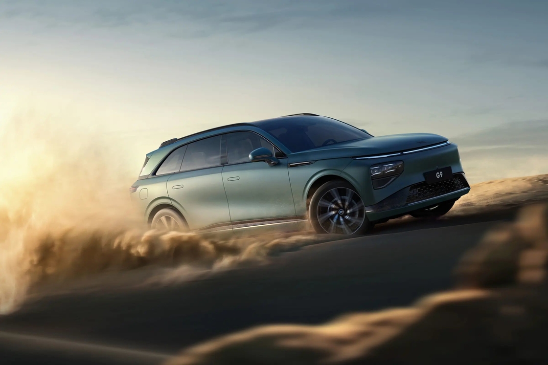 Xpeng G9 SUV elétrico puro Médio a Grande 5 portas 5 lugares Crossover Elétrico Xiaopeng Carro Elétrico