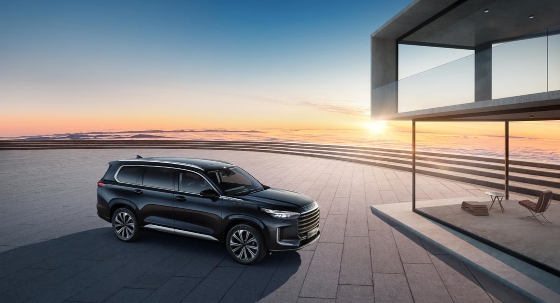 5 Capacidade de assentos Chery Carro a gasolina SUV de luxo EXEED VX 6.5L / 100km Eficiência de combustível