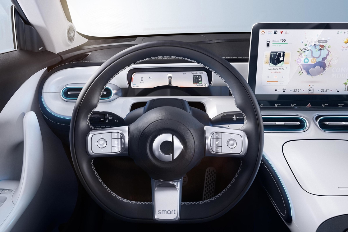 Novo Smart 1 Mercedes Ben Z 272HP 400 km SUV Edição Padrão Veículo Elétrico de Torque Instantâneo