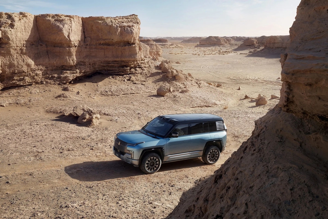 Novo SUV elétrico off-road Jeep Veículo 4X4 BYD Yangwang U8 Carro de busca