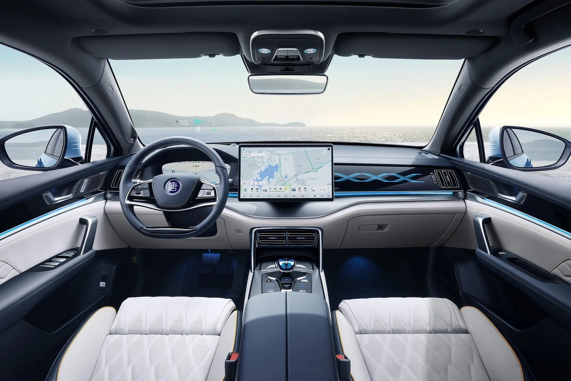 5 lugares BYD Tang Veículos Elétricos EV para viagens urbanas e viagens de longa distância