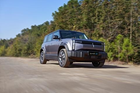 150 km/h Direção esquerda Chery Carro elétrico iCAR 03 Com experiência de condução confortável