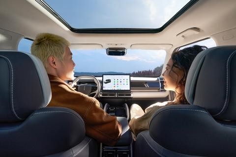 150 km/h Direção esquerda Chery Carro elétrico iCAR 03 Com experiência de condução confortável