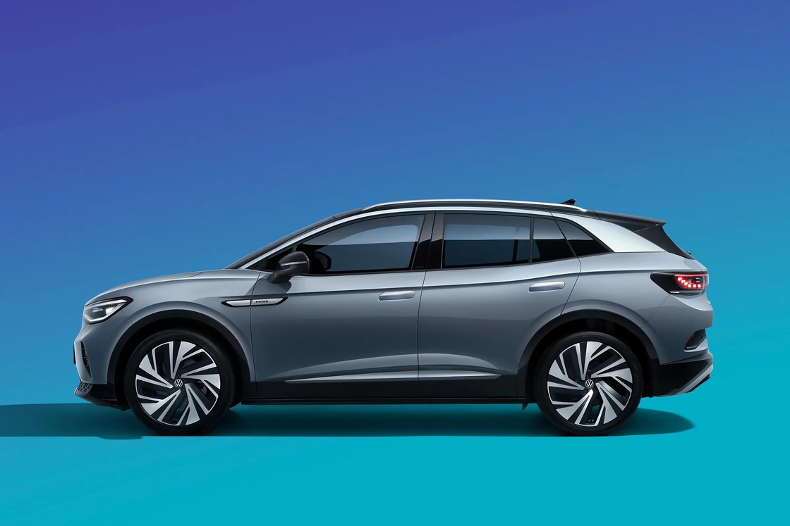 FWD Volkswagen Carro Elétrico ID4 SUV para ruas da cidade e aventuras de longa distância