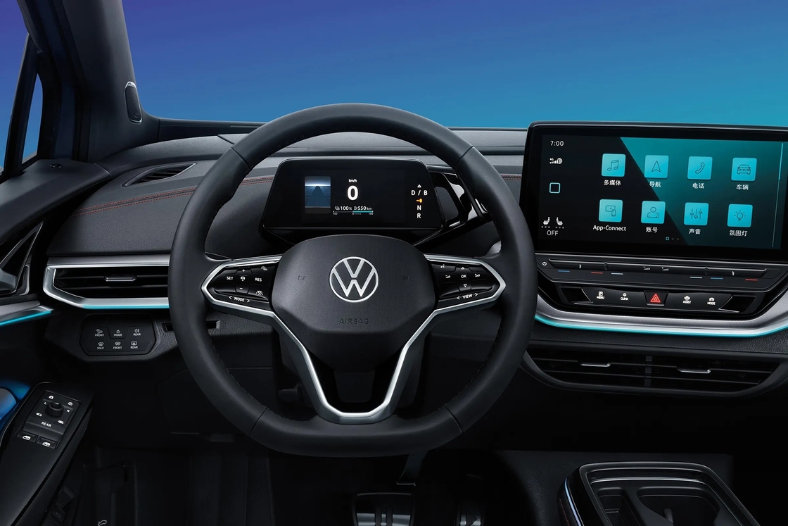 Volkswagen ID.4 O SUV elétrico com controles intuitivos e um grande ecrã de infotainment
