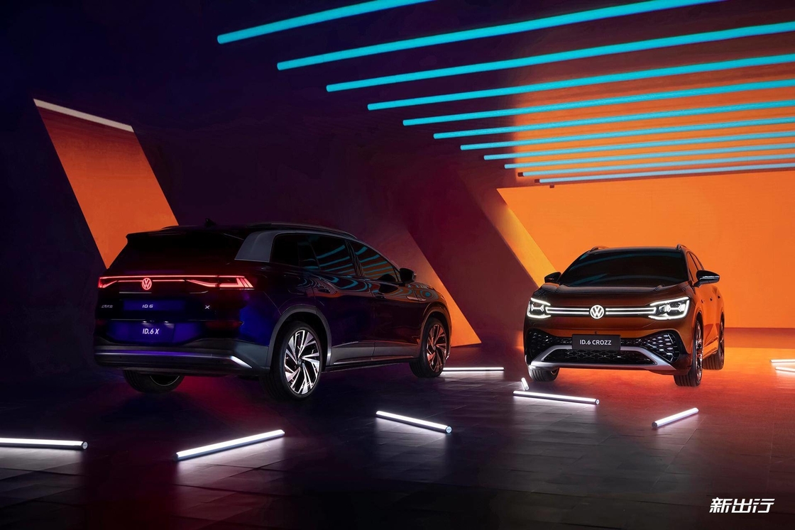 VW ID6 7 lugares Volkswagen Veículo Elétrico SUV ID 6 Crozz PRO Carros Elétricos
