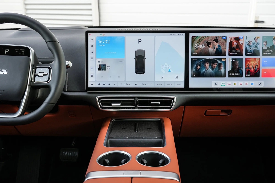 Li L7 Luxury Mid-to-Large Range Extender SUV com ventilação de quatro lugares pelo Lixiang Electric Car