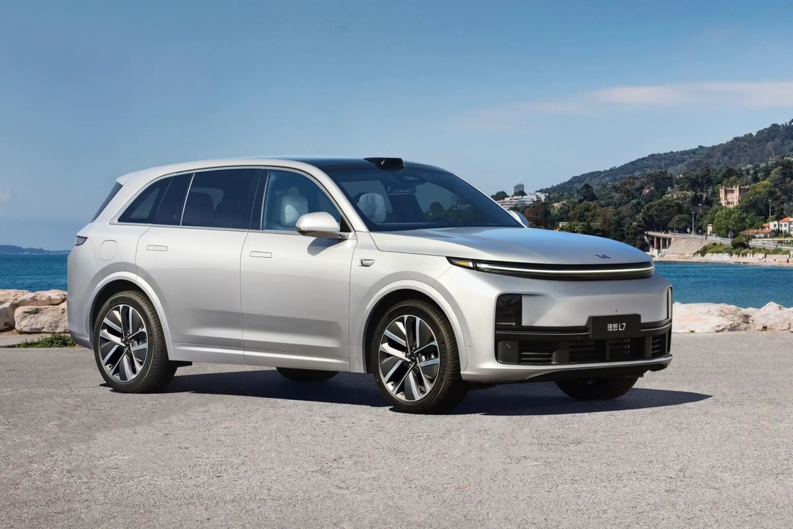 Luxo e conforto L7 Lixiang carro elétrico com assentos de massagem e mais