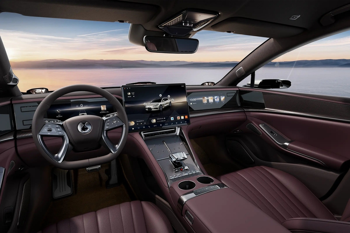 2024 Venda Quente Z9 GT híbrido ou versão elétrica pura Novo carro BYD Denza Z9GT 630KM SUV elétrico HYBRID