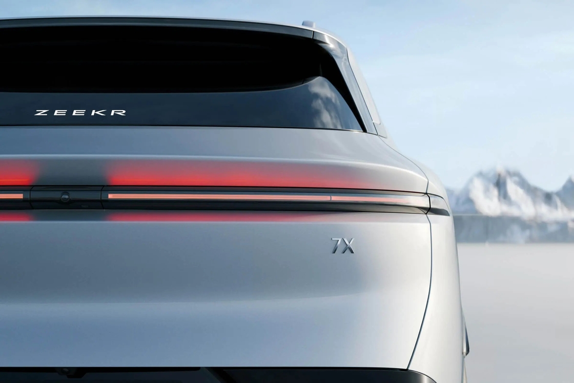 Zeekr 7X 2025 2wd 75kwh RWD 4 portas 5 lugares Novo SUV Elétrico Carro Elétrico Pura Para Adultos