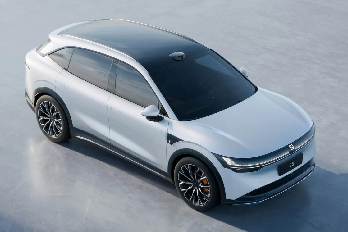 2025 ZEEKR 7X Novo Modelo Pure Electric 2WD / 4WD SUV de longo alcance Alta Velocidade 210km / h Veículo de Nova Energia