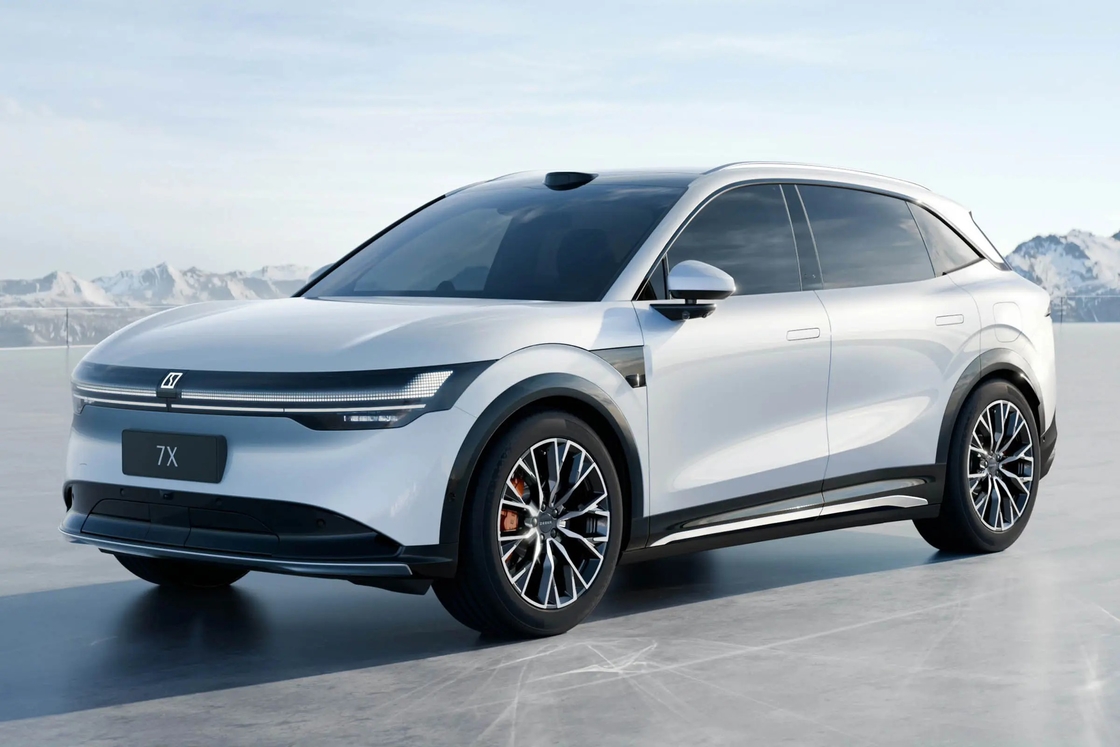 Zeekr 7x 2024 2025 4WD Pure Electric Long Range SUV 210km/h Alta Velocidade LHD Novo Modelo ZEEKR 7X New Energy Car