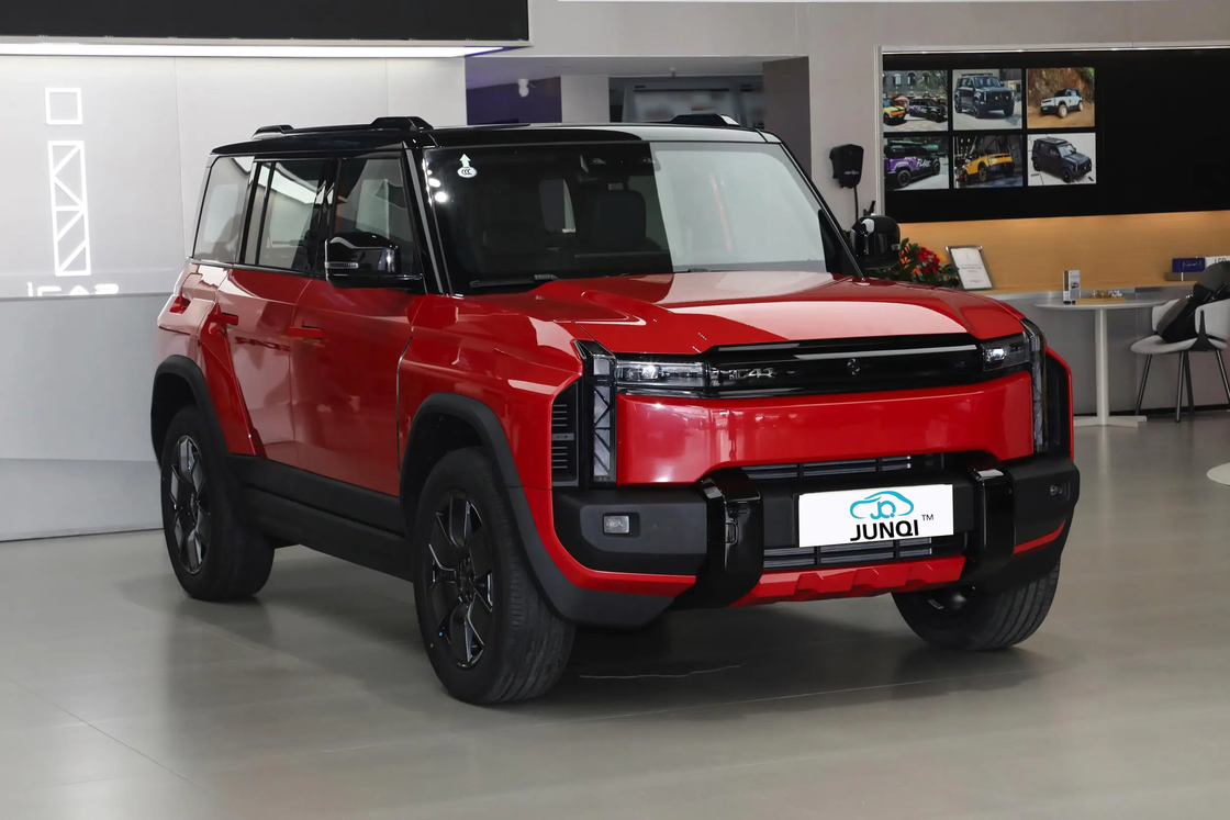 Novo Modelo Chery Icar 03T 2024 Novo SUV EV Carro 520km Long Range Veículos de Nova Energia Elétrico Novo Carro