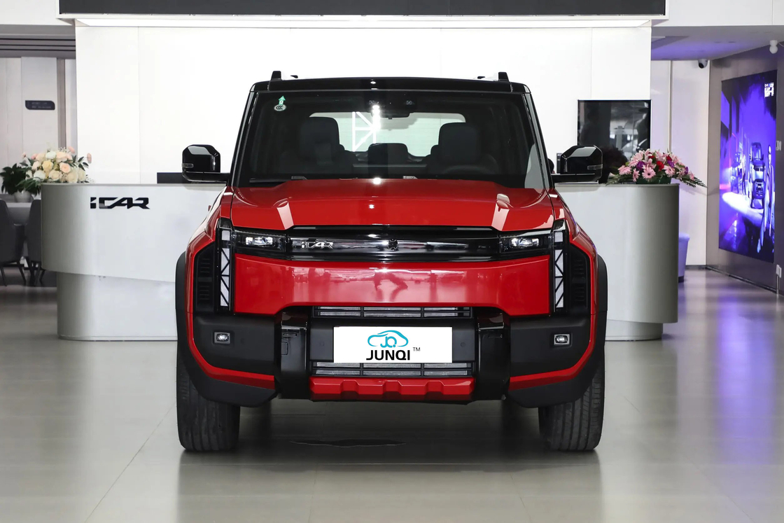 2024 Chery Icar03 SUV elétrico Nova chegada EV de eficiência energética com autonomia de 501 km e volante multifunção