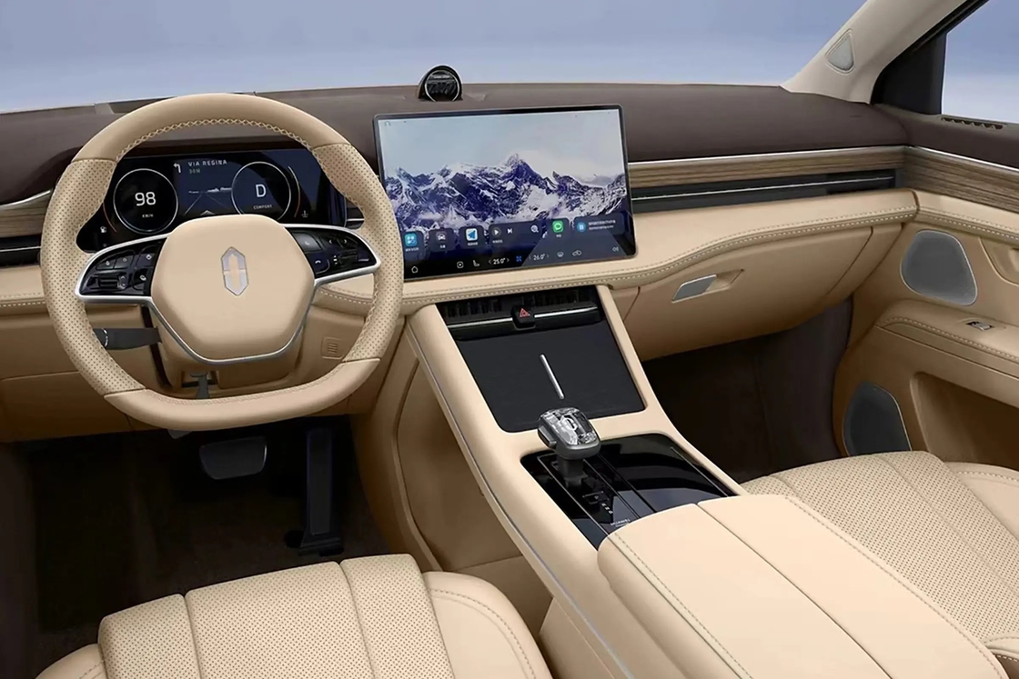 2024 Aito Wenjie M7 automóvel elétrico puro Veículo SUV de luxo 1,5T de longo alcance AITO M5 M7 M9 em estoque
