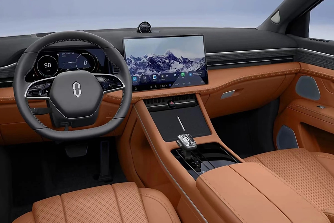 2024 Aito Wenjie M7 automóvel elétrico puro Veículo SUV de luxo 1,5T de longo alcance AITO M5 M7 M9 em estoque