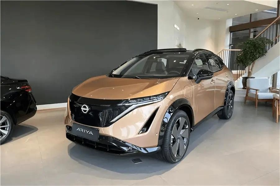 Elétrico Nissan Ariya Médio Automóvel Carro FWD 4WD Terno Bateria de Lítio Carro Concessionário China