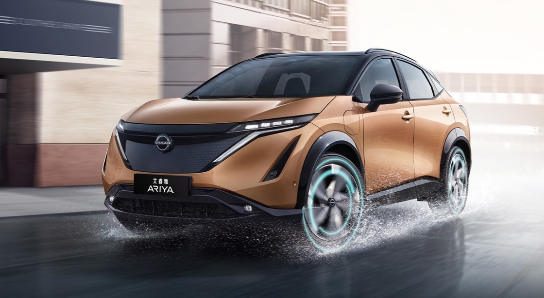 Nissan Ariya 4WD EV 2023 New Energy EV Carro Elétrico Automóvel Exportação em estoque Veículo Elétrico Usado